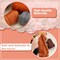 Needle Felting Wool 80 g, Wool Roving, 8 Colors Felting Wool, Felting Wool Bulk, Wool Roving for Needle Felting, for DIY Craft Materials and Felting Wool Craftsmen, White, Black, Brown